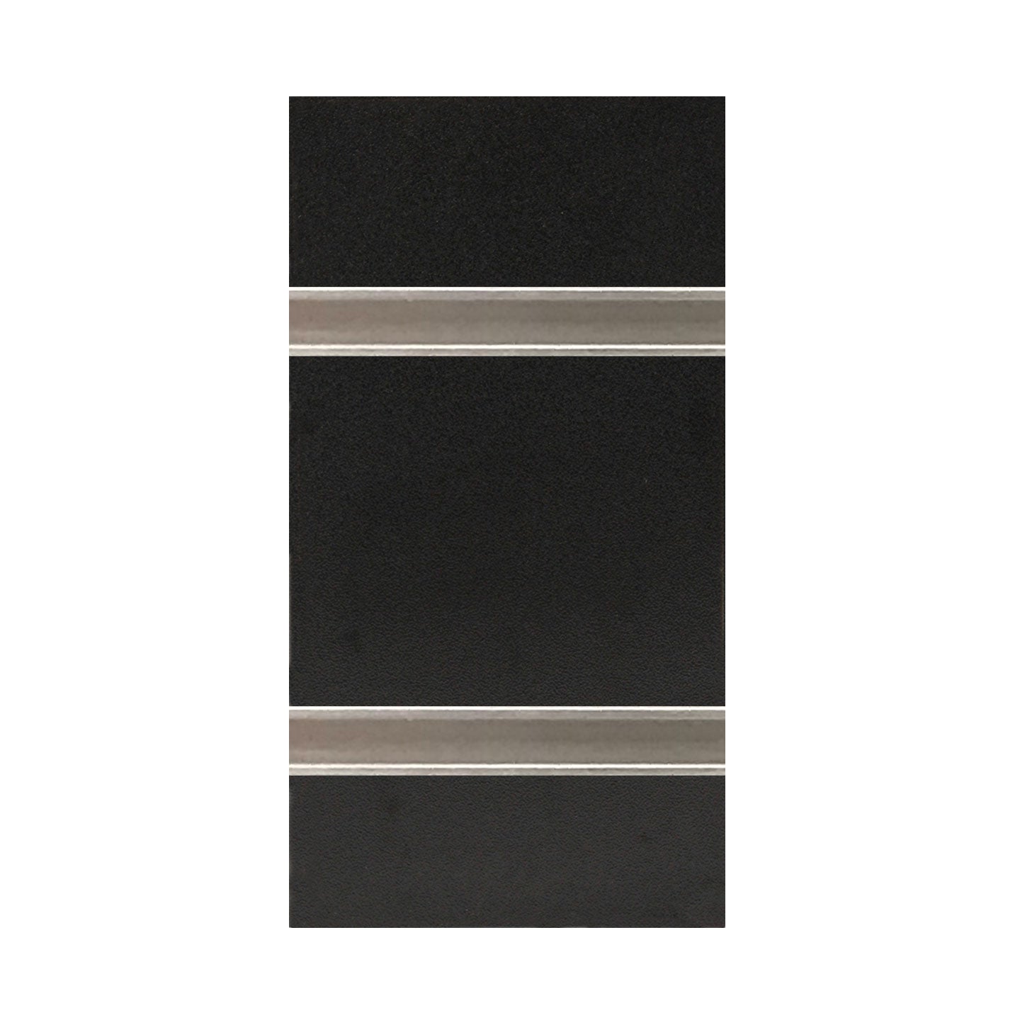 4' x 8' Black Slatwall