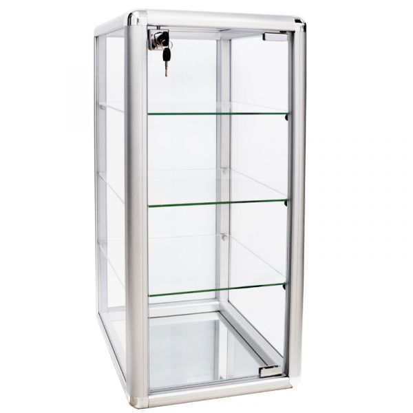 Counter Top Aluminum Display 14 x 12 x 27